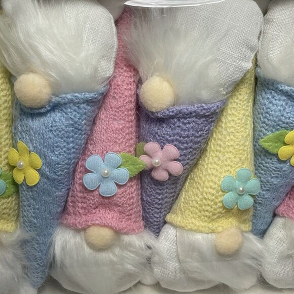 In Full Bloom Easter Gnomes Decorative Garland For Tables, Stairways 72" Long - Picture 7 of 12